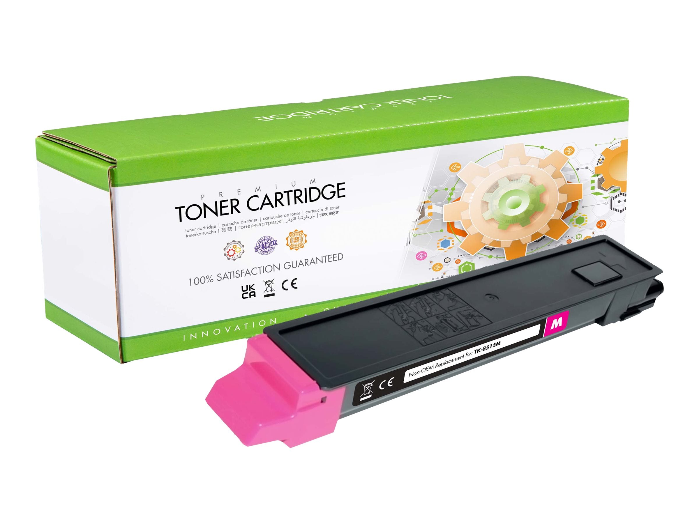 STATIC Tonerpatrone Kyocera TK-8515M magenta Vorderansicht