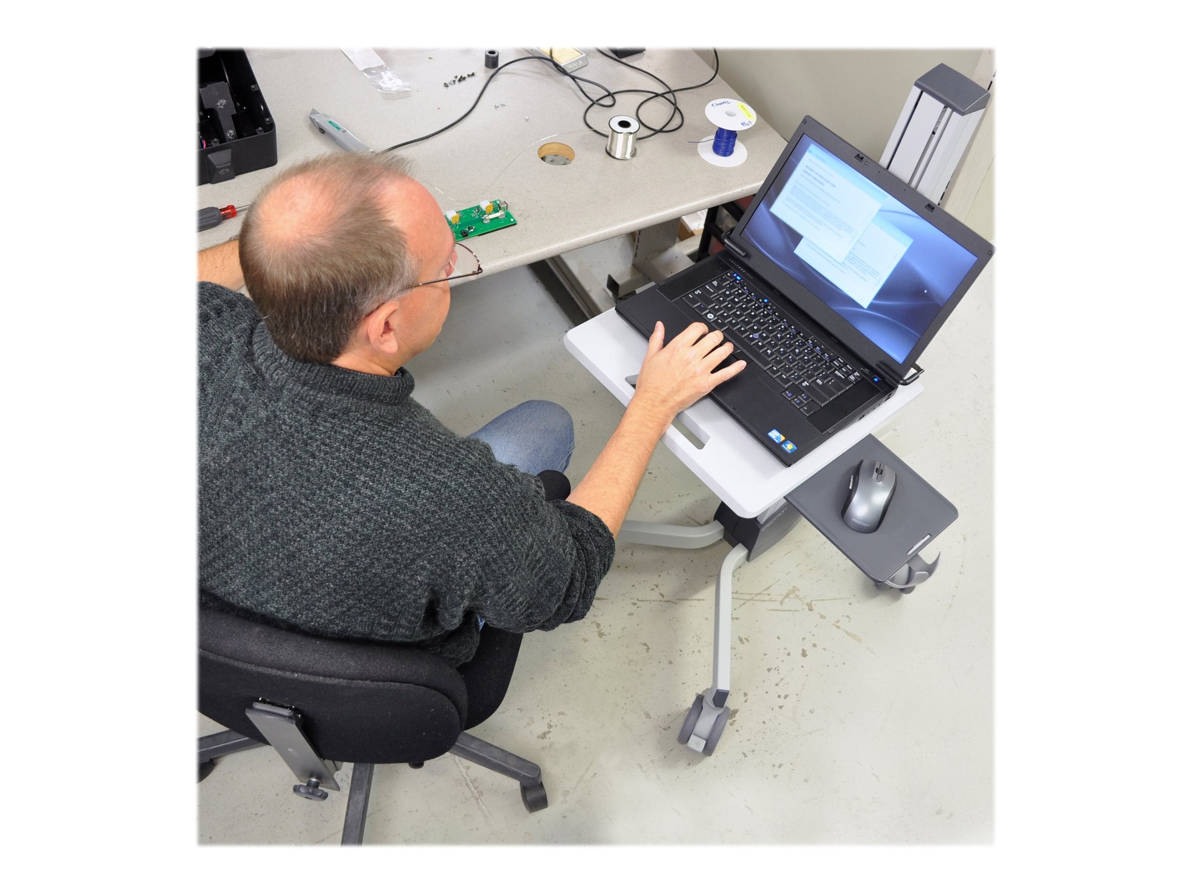 ERGOTRON NeoFlex Laptop Cart Verpackung