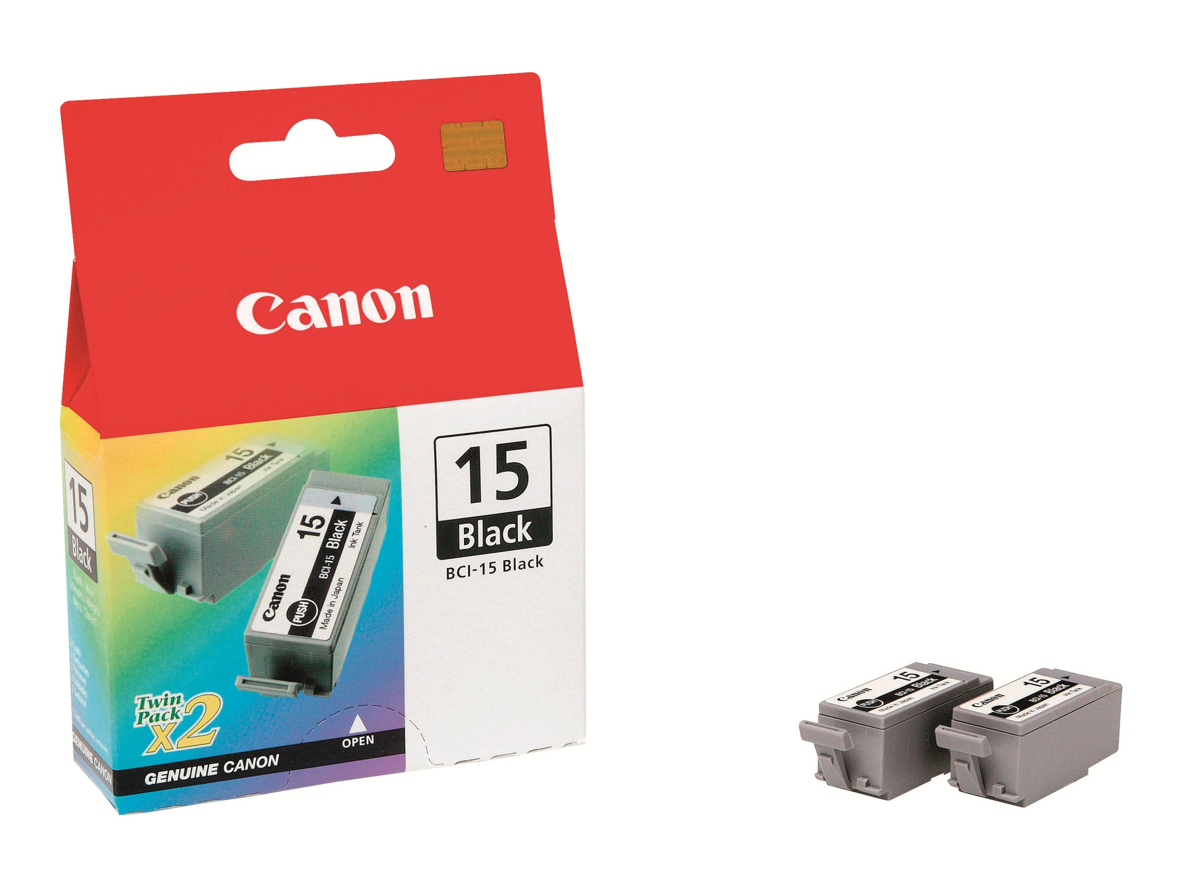 CANON BCI-15BK Tinte schwarz Verpackung