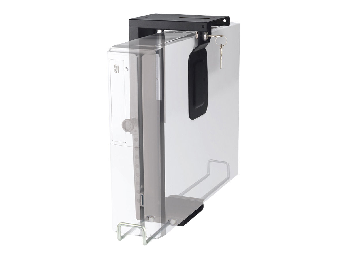 NEOMOUNTS CPU-D075BLACK/LK Rechnerhalter Vorderansicht