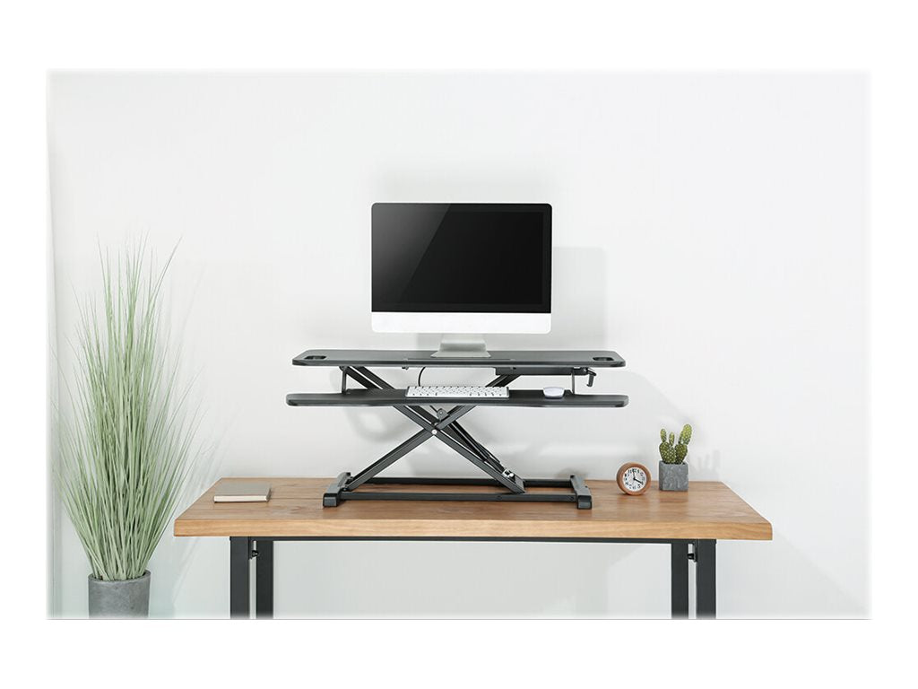 NEOMOUNTS NS-WS300BLACK Workstation Vorderansicht