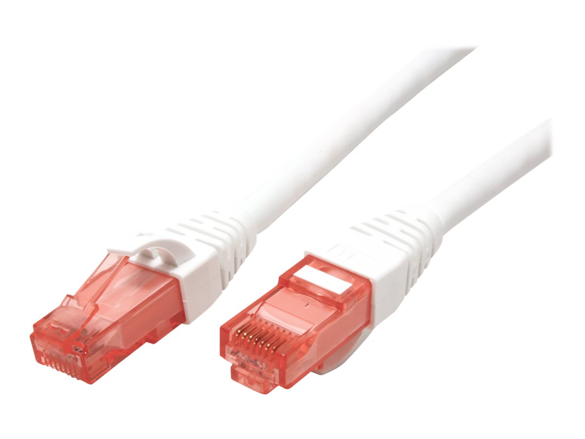 ROLINE Patchkabel Kat.6 UTP Component Level LSOH weiss 0
