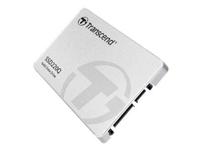 TRANSCEND SSD220Q 2TB SATA3 6,35cm 2,5Zoll SSD QLC - Vorderansicht