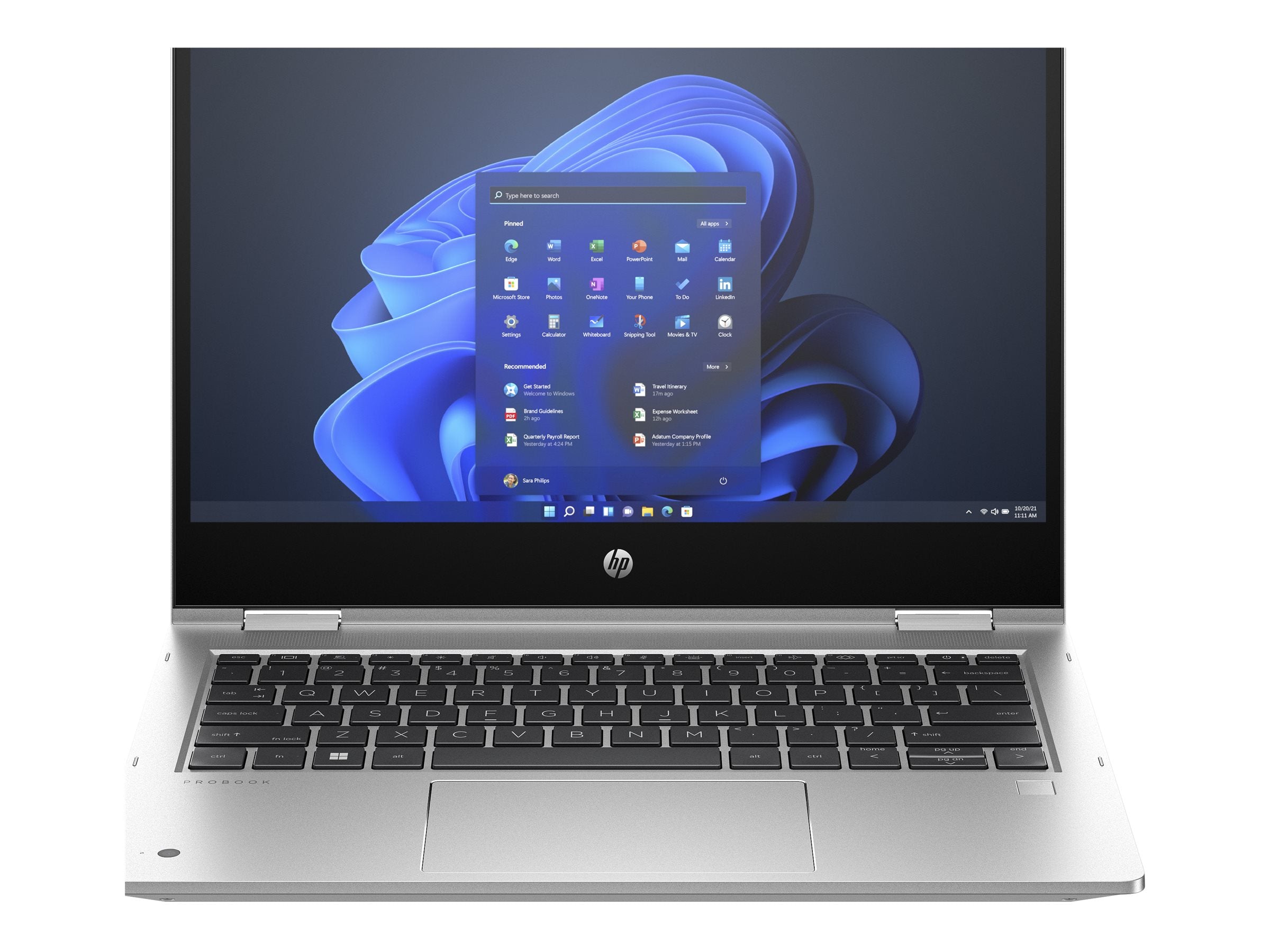 HP Pro x360 435 G10 Tastaturansicht