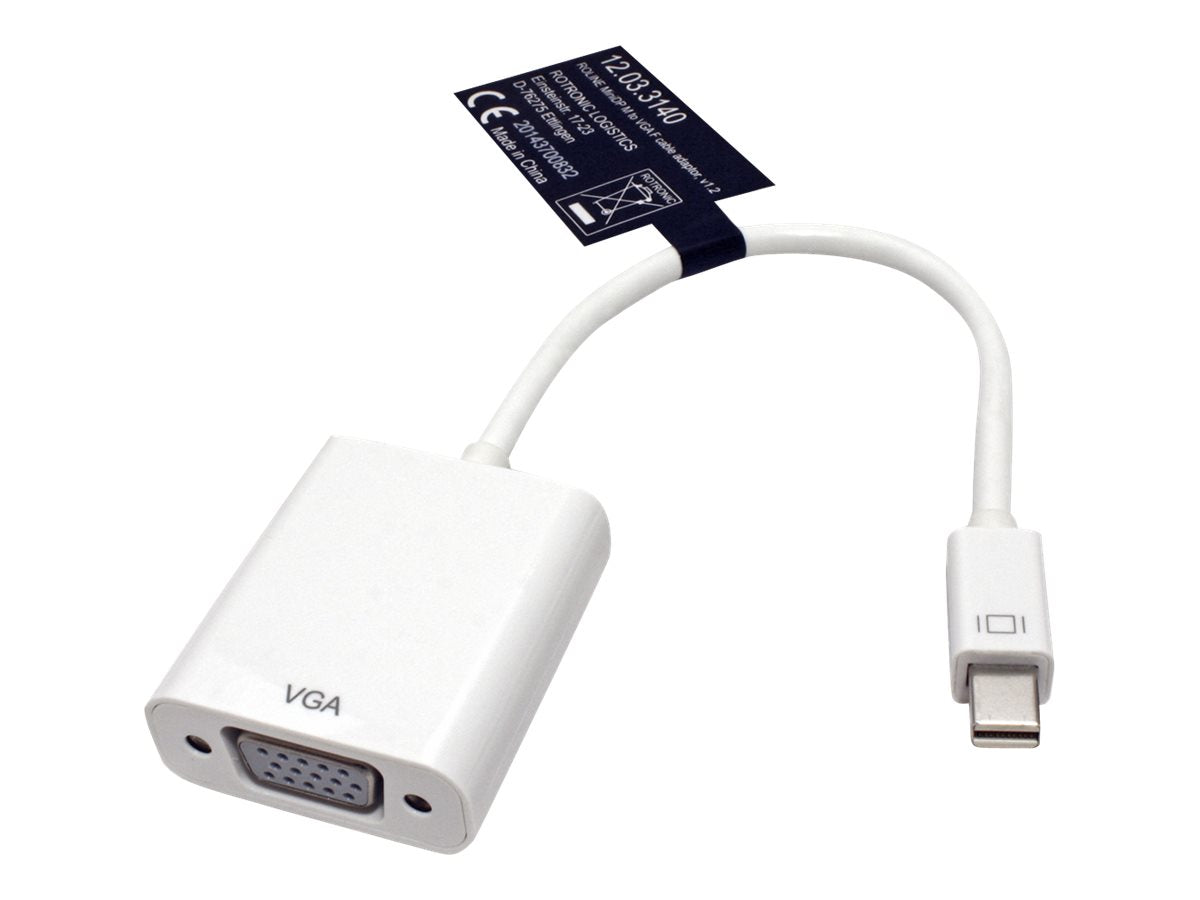 ROLINE Mini DisplayPort-VGA Adapter v1.2 Vorderansicht
