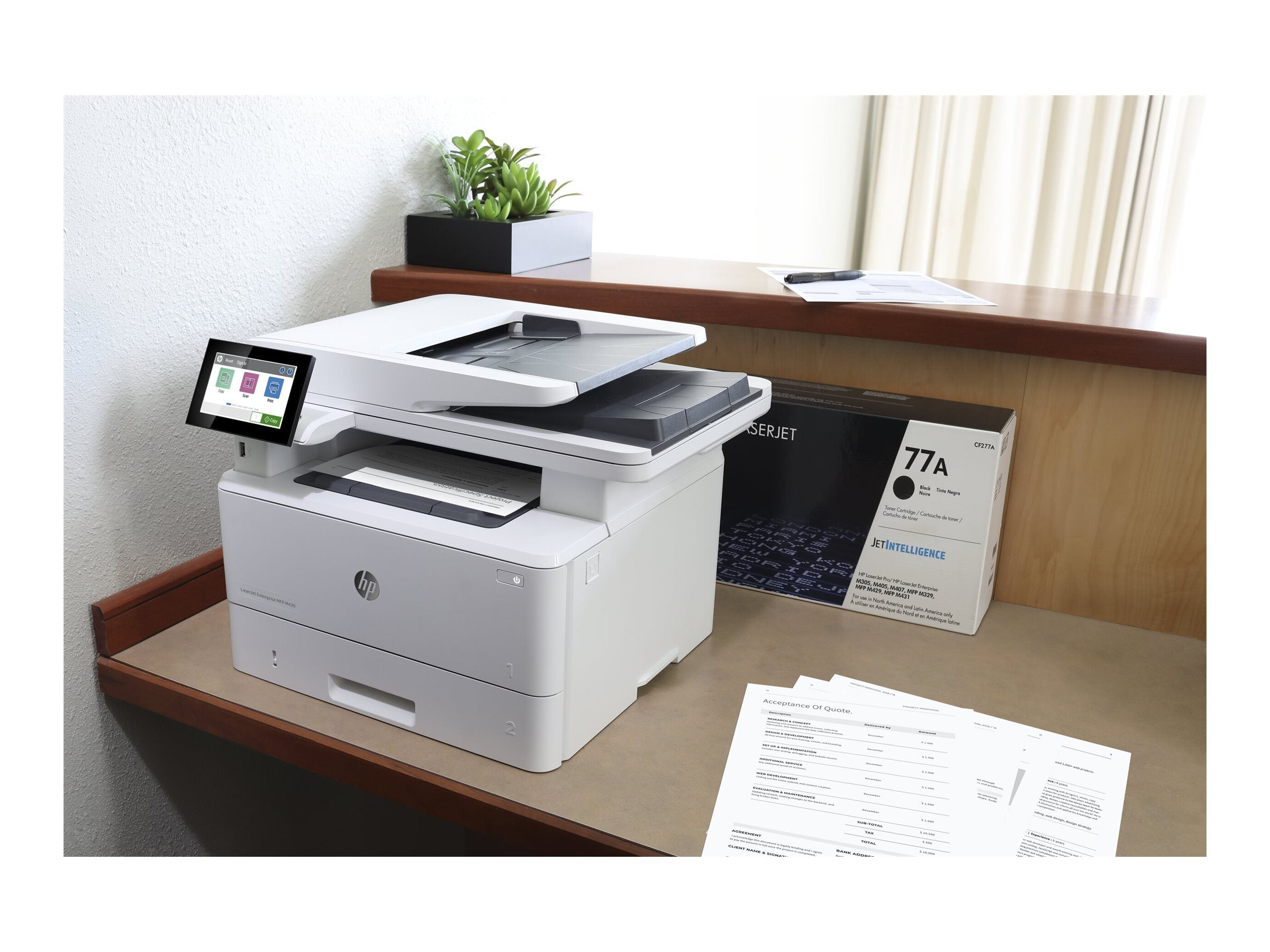 HP LaserJet Enterprise MFP M430f Detailansicht