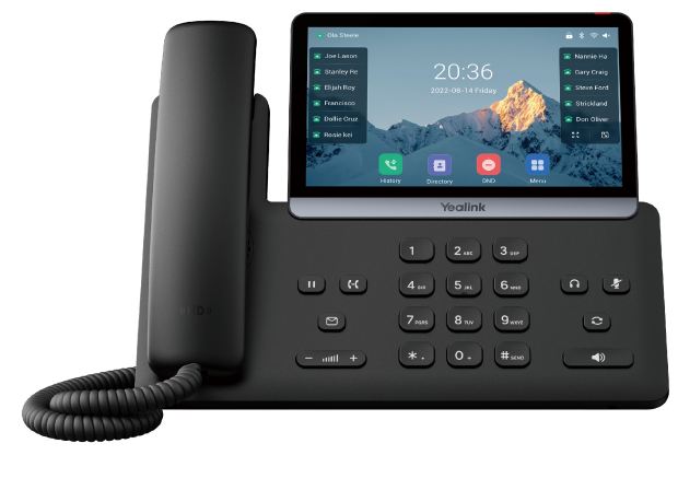 YEALINK SIP-T77U VoIP-Telefon Seitenansicht