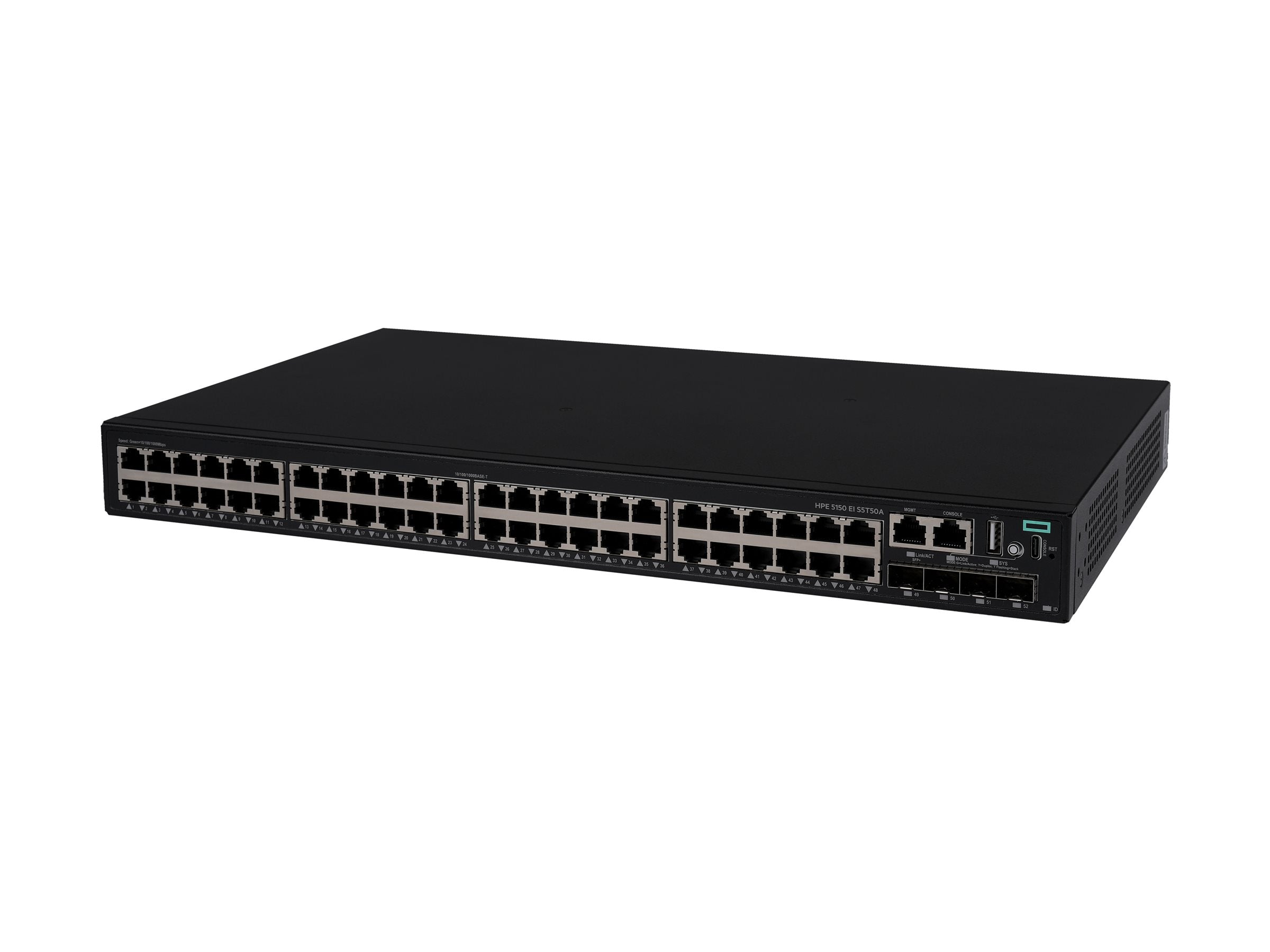 HPE Networking Comware Switch 48p 10M/100M/1G 4p SFP+ 1G/10G 5150EI EU en