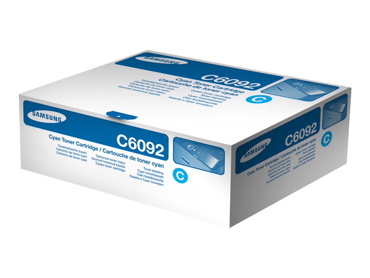 SAMSUNG original Toner cartridge LT-Cartridge6092S/ELS Cyan Toner cartridge SU082A Verpackung
