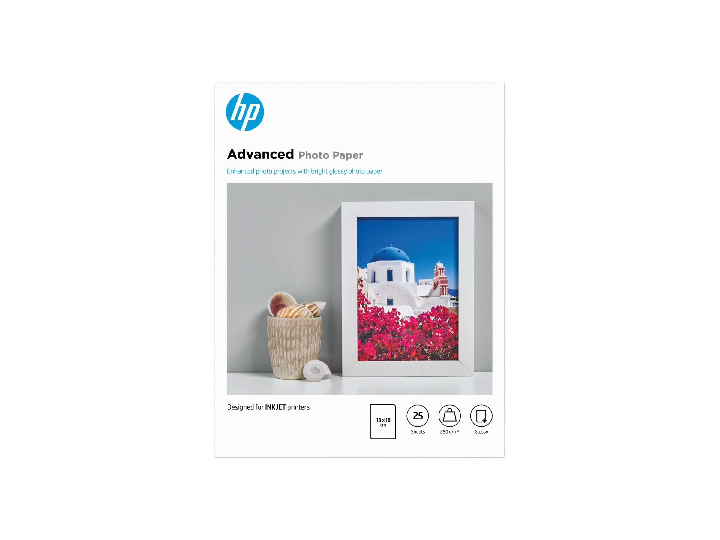 HP Advanced Glossy Photo Paper Vorderansicht