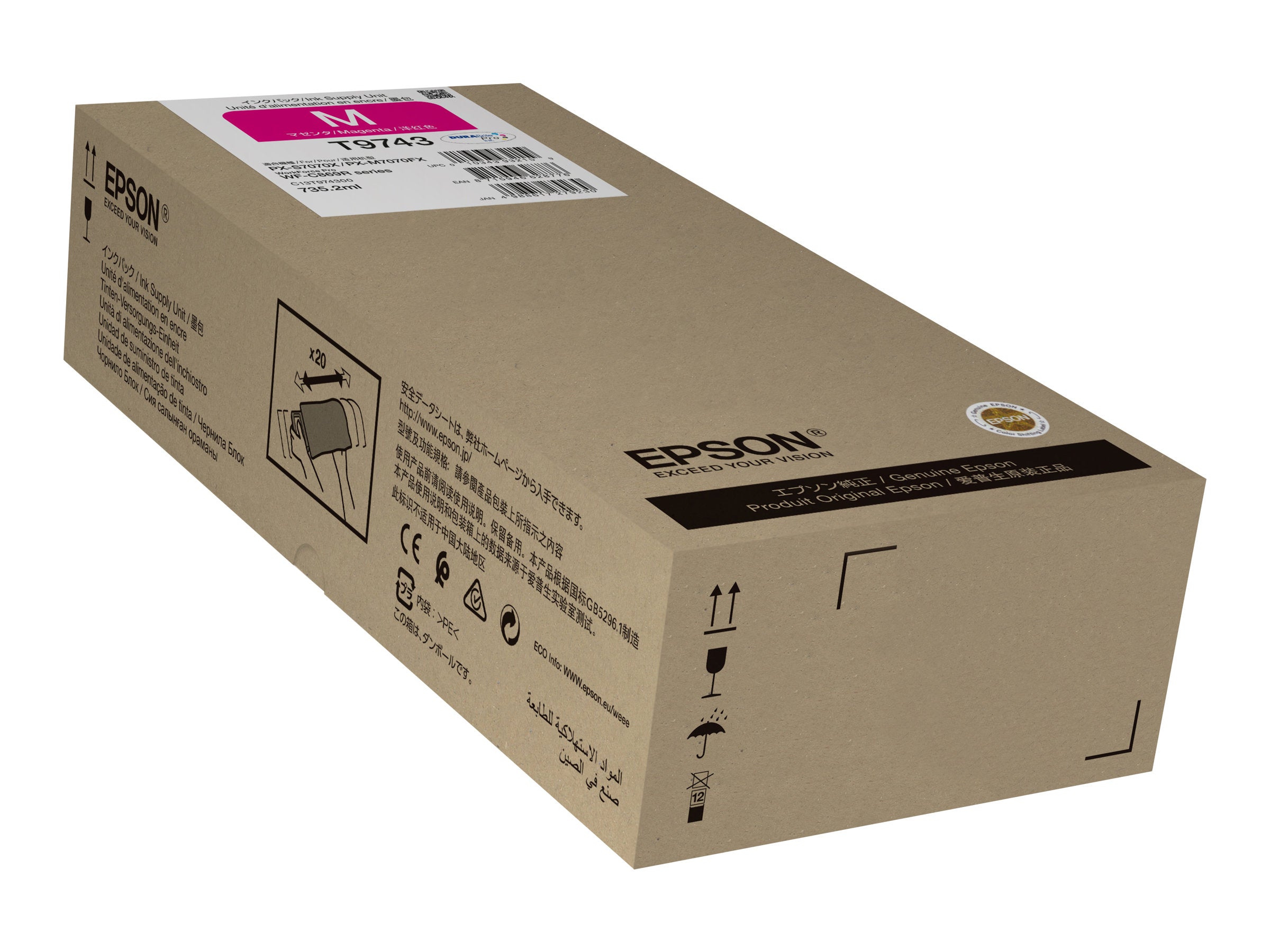 EPSON 4LB WF-C869R Ink Pack XXL Magenta 84k - Verpackung