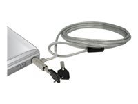 NAVILOCK Notebook Sicherungskabel mit Schlüssel für Noble Wedge & HP Elite X2