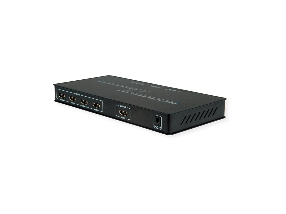 ROLINE HDMI 4x1 QUAD Multi-Viewer Switch Verpackung