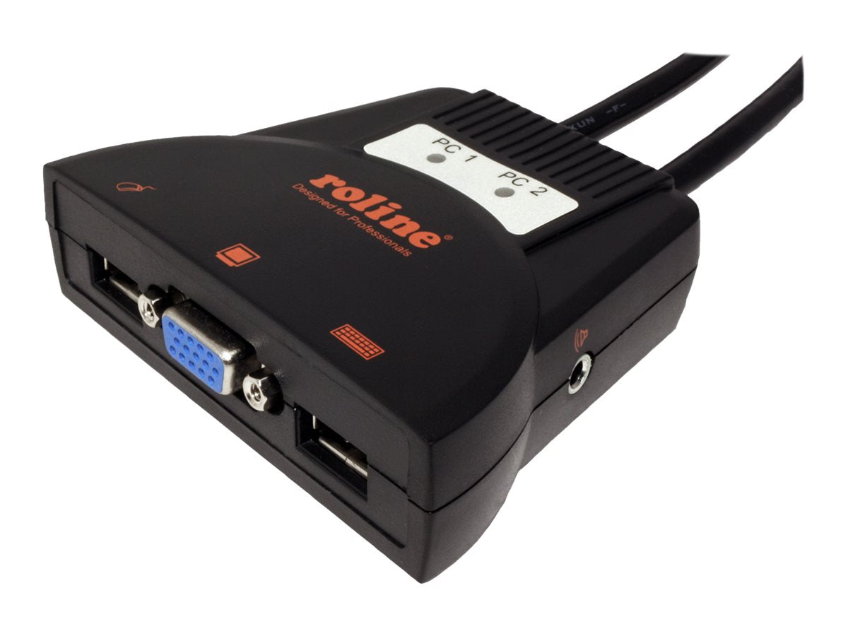 ROLINE KVM-Switch 'Star' Vorderansicht