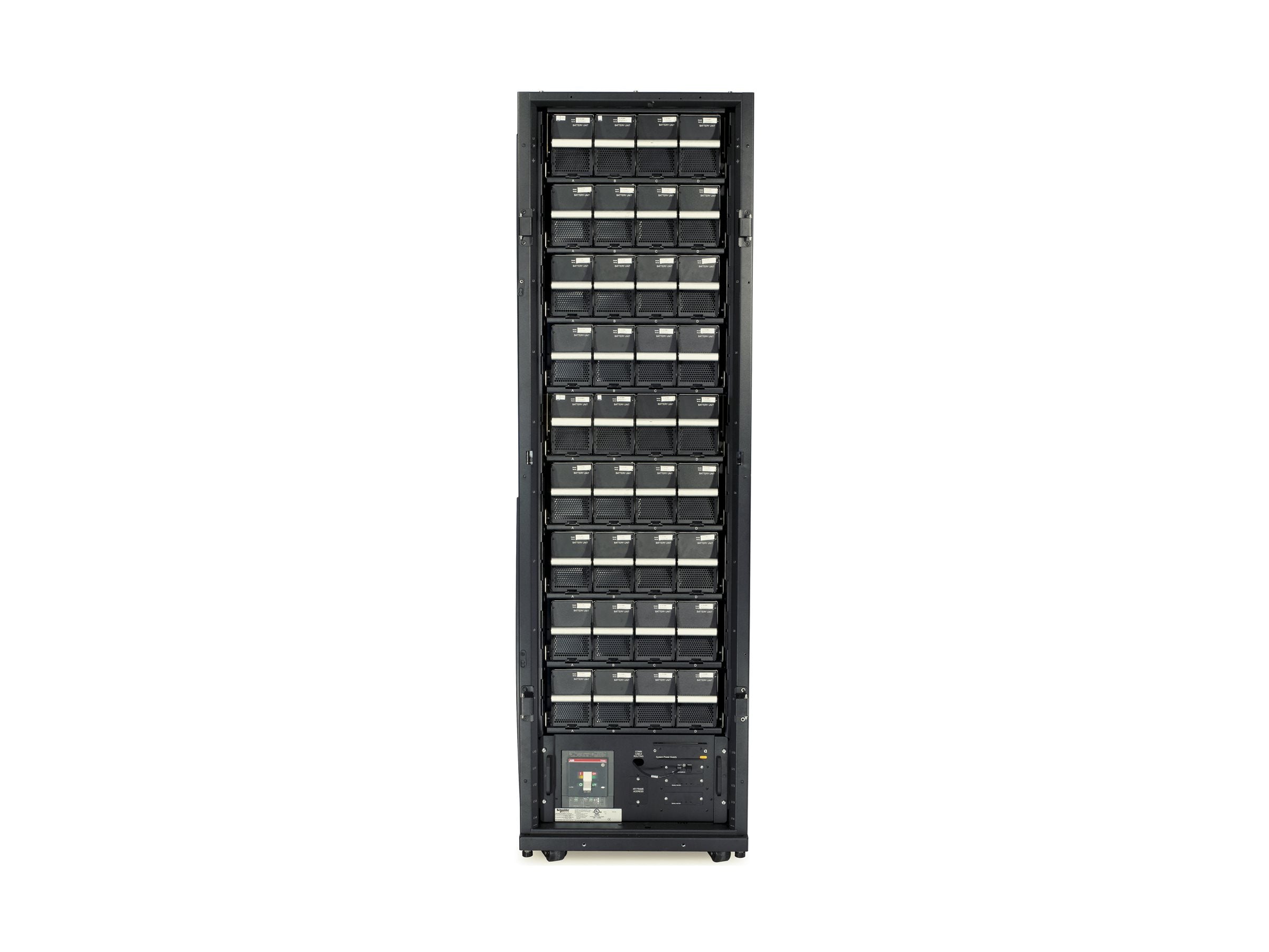 Seitenansicht des APC InfraStruXure Modular IT Power Distribution Cabinet
