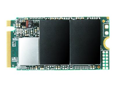TRANSCEND 512GB M.2 2242 PCIe Gen3x4 NVMe 3D TLC DRAM-less SSD Vorderansicht