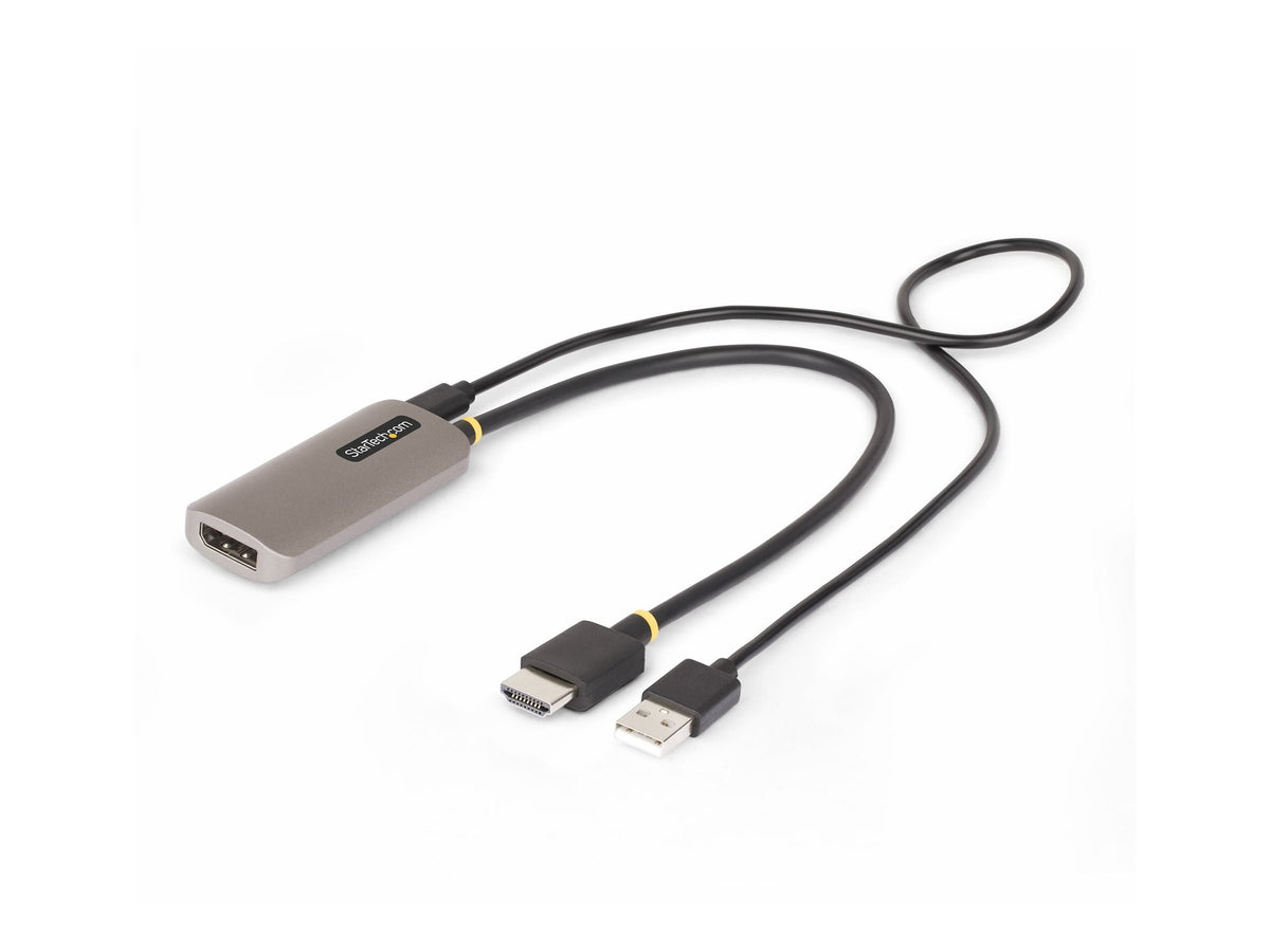 STARTECH.COM 30cm HDMI auf DisplayPort Adapterkabel 8K 60Hz - Vorderansicht