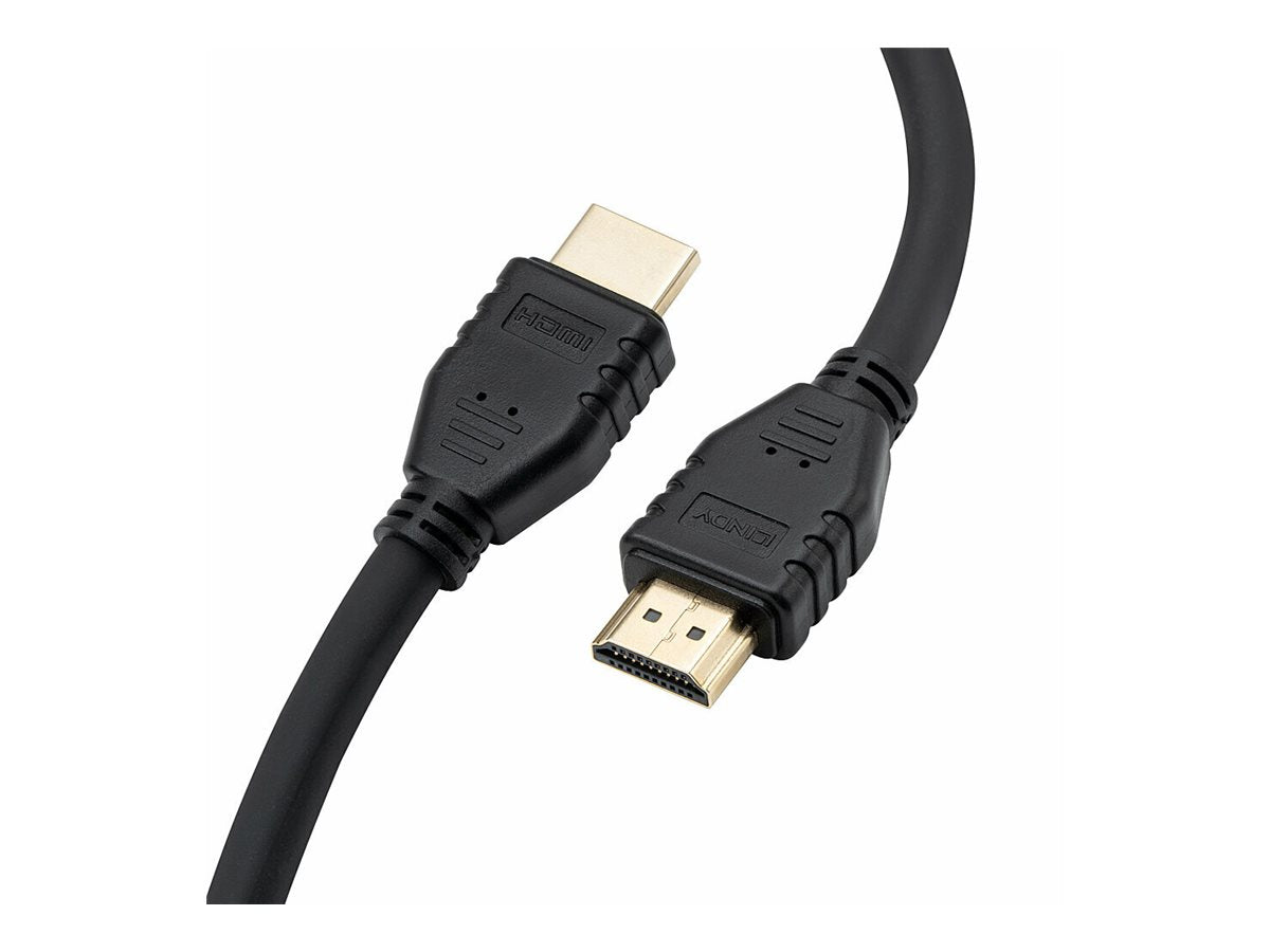 LINDY 3m 4K60Hz HDMI-Kabel Flexibel - Vorderansicht