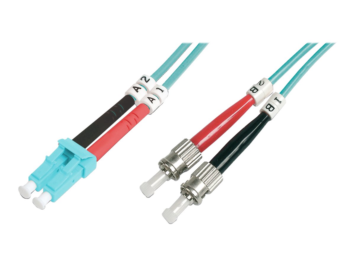 DIGITUS LWL Patchkabel LC/ST 50/125um 3m Detailansicht