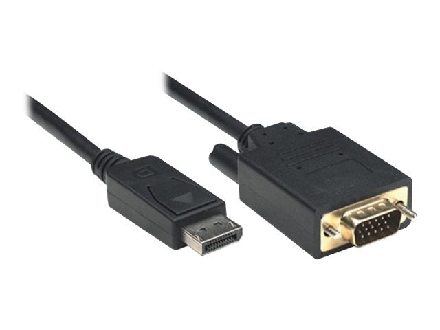 TECHLY DisplayPort Konverterkabel 1,8m Vorderansicht