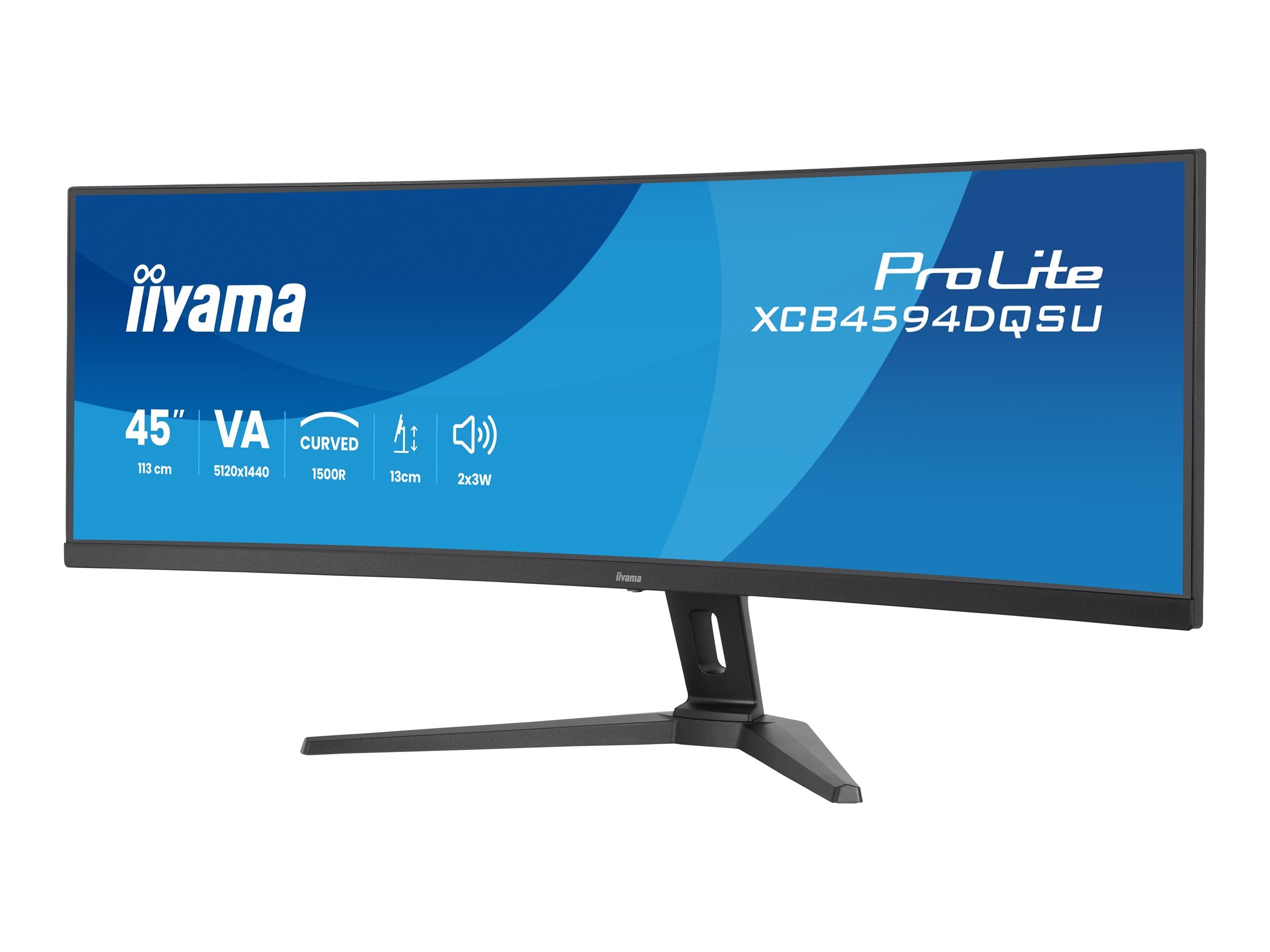IIYAMA XCB4594DQSU-B1 Monitor Seitenansicht