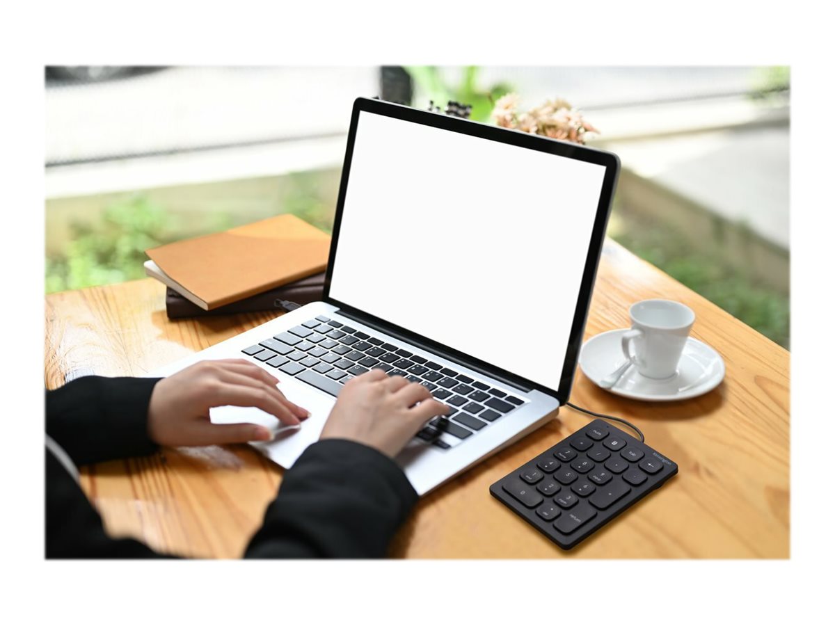 KENSINGTON Numeric Keyboard USB A 21-Key Number Pad Vorderansicht