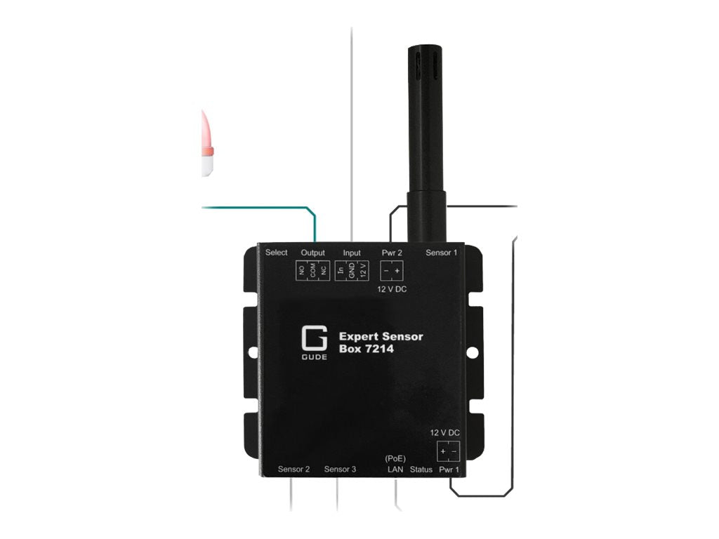 GUDE 72143 Expert LAN-Sensor Verpackung