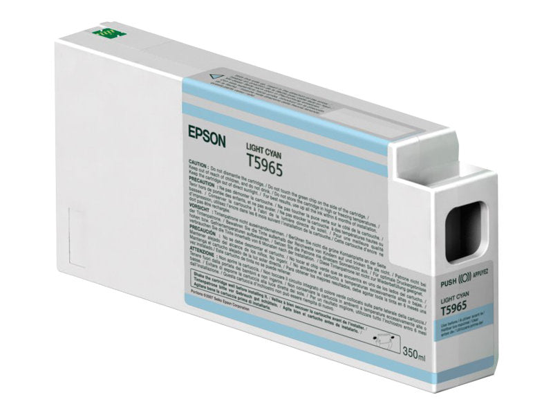 EPSON T5965 Tinte hell cyan Vorderansicht