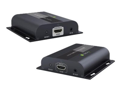 TECHLY HDBitT HDMI Extender Set Sender und Empfänger - Vorderansicht