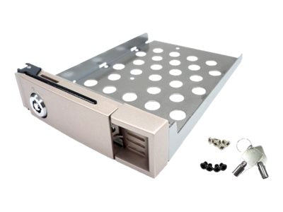 QNAP HDD Einschubrahmen gold für TVS-463/TVS-663/TVS-863/TVS-863+ Vorderansicht