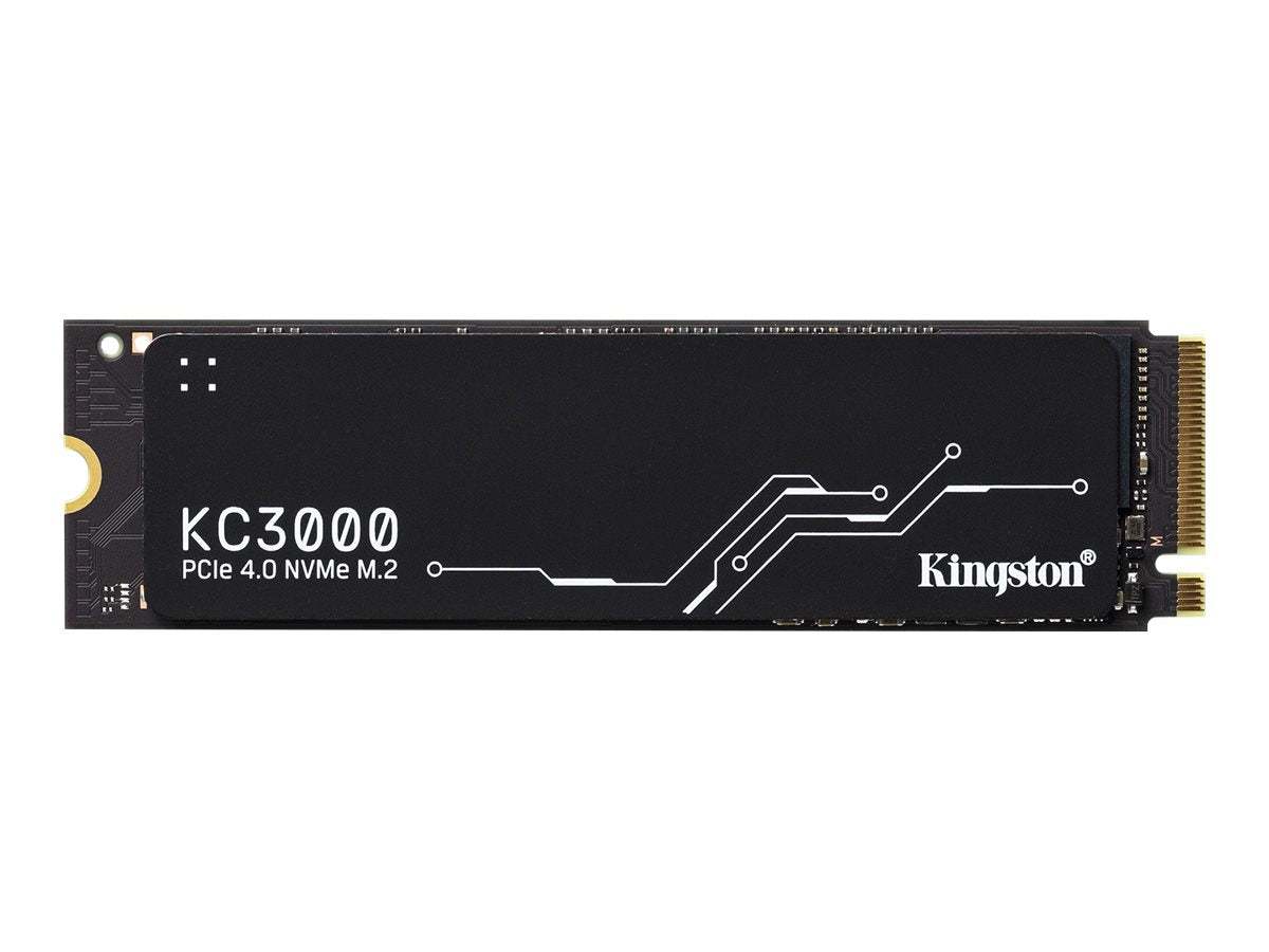 KINGSTON KC3000 512GB PCIe 4.0 NVMe M.2 SSD Seitenansicht
