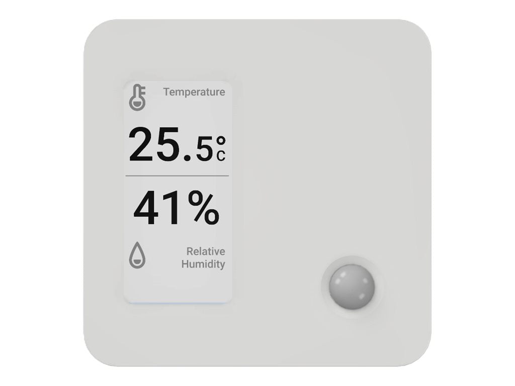 ELSYS ERS Display LoRa Temperatur- und Feuchtigkeitssensor mit Bewegungsmelder - Vorderansicht