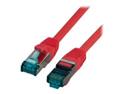 EFB RJ45 Patchkabel S/FTP Cat6A LSZH Rot 10m - Verpackung