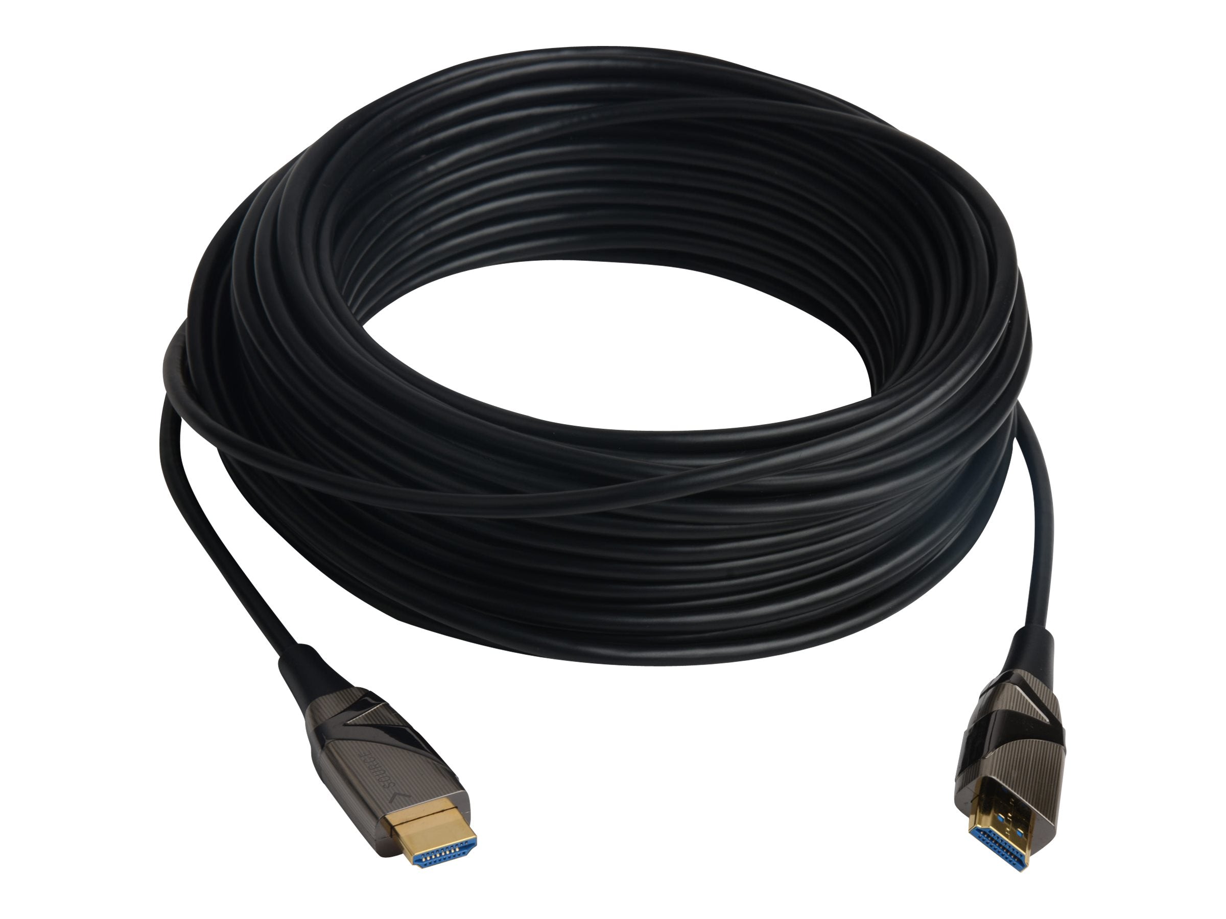 TECHLY HDMI 4K 60Hz AOC LWL Kabel Vorderansicht