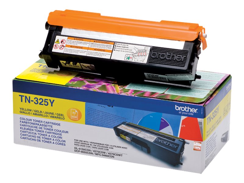 BROTHER TN-325 Toner gelb Detailansicht