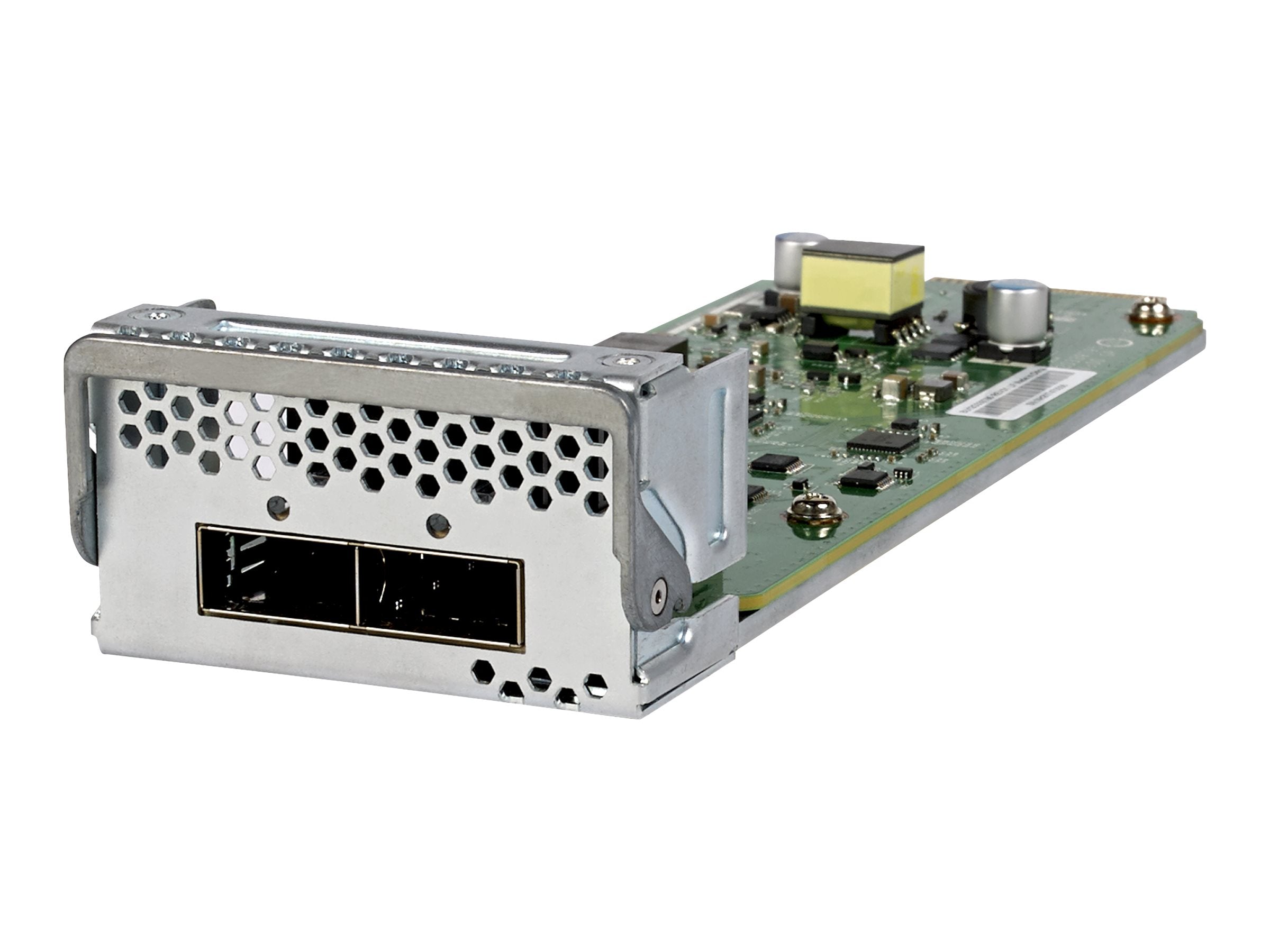 NETGEAR 2 x 40GBASE-X QSFP+ Port Card Vorderansicht