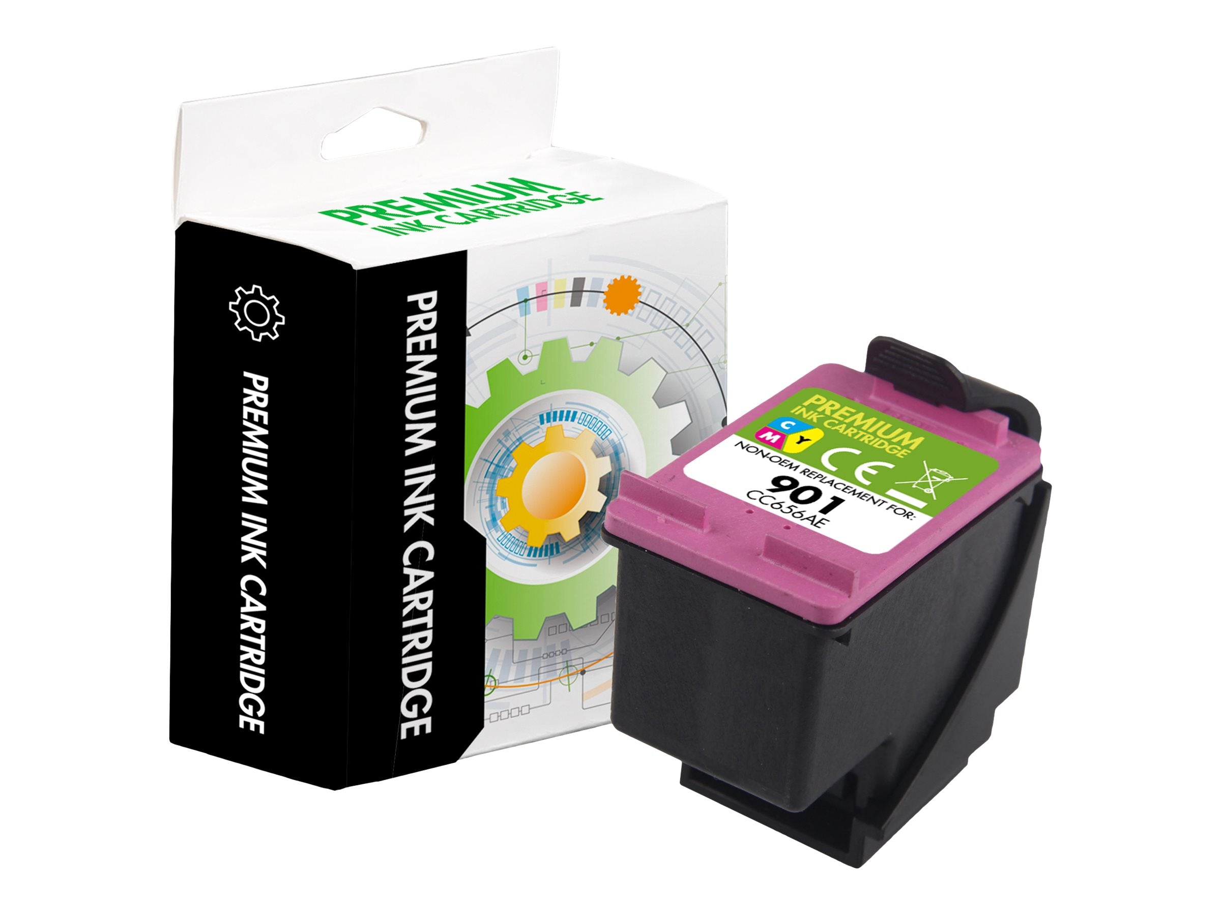 STATIC CONTROL CC656AE 901 Tintenpatrone Vorderansicht