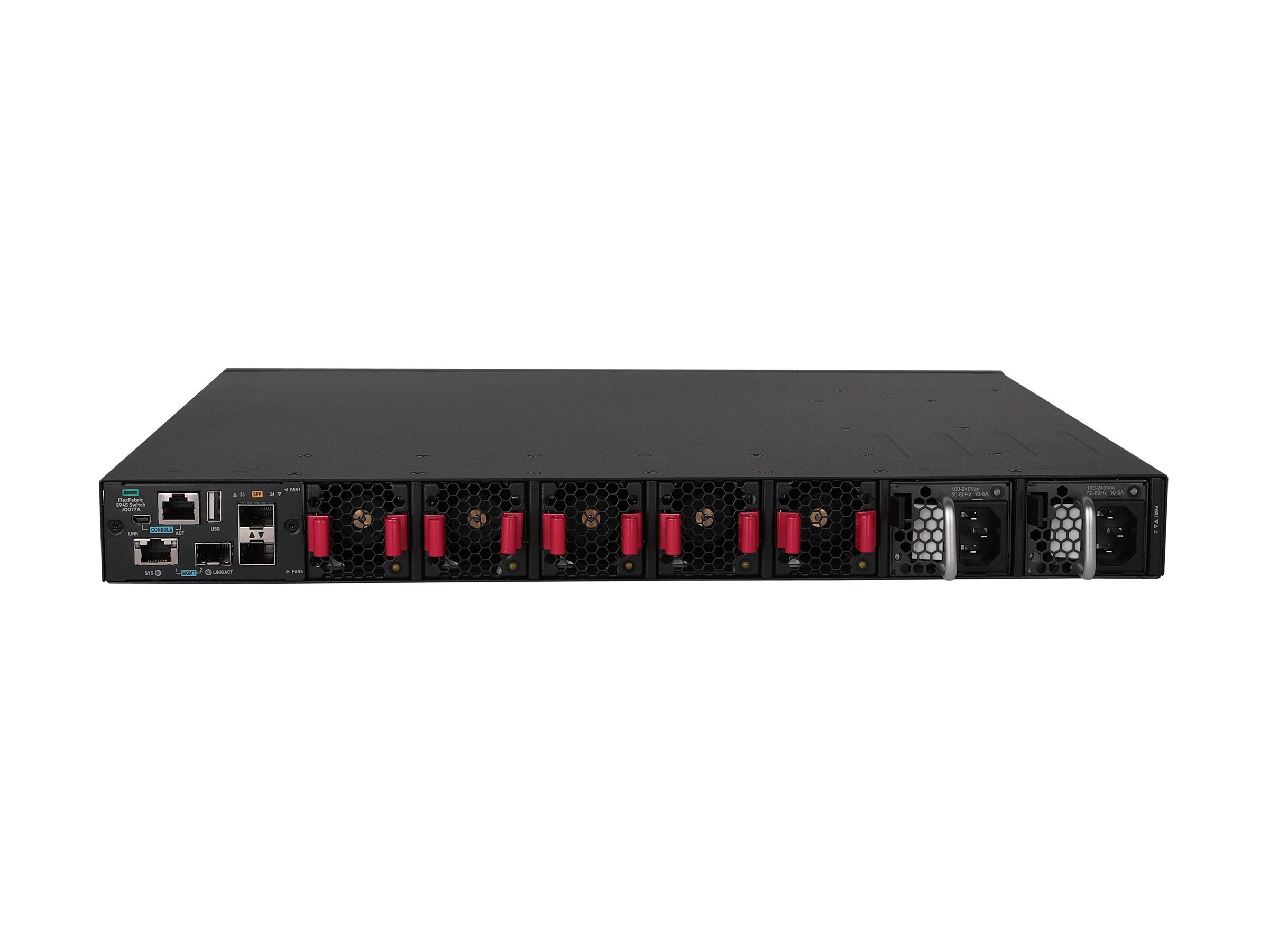 HPE HPN FlexFabric 5945 Switch 32 100Gbit/s QSFP28 Detailansicht