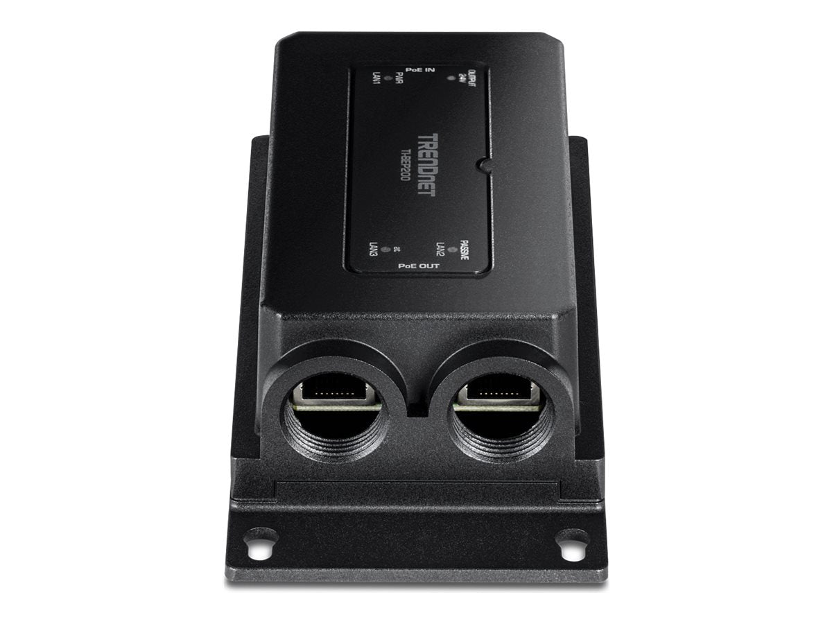 TRENDNET TI-BEP200 Outdoor PoE+ Extender 2-Port Industrial Gigabit Aktiv/Passiv