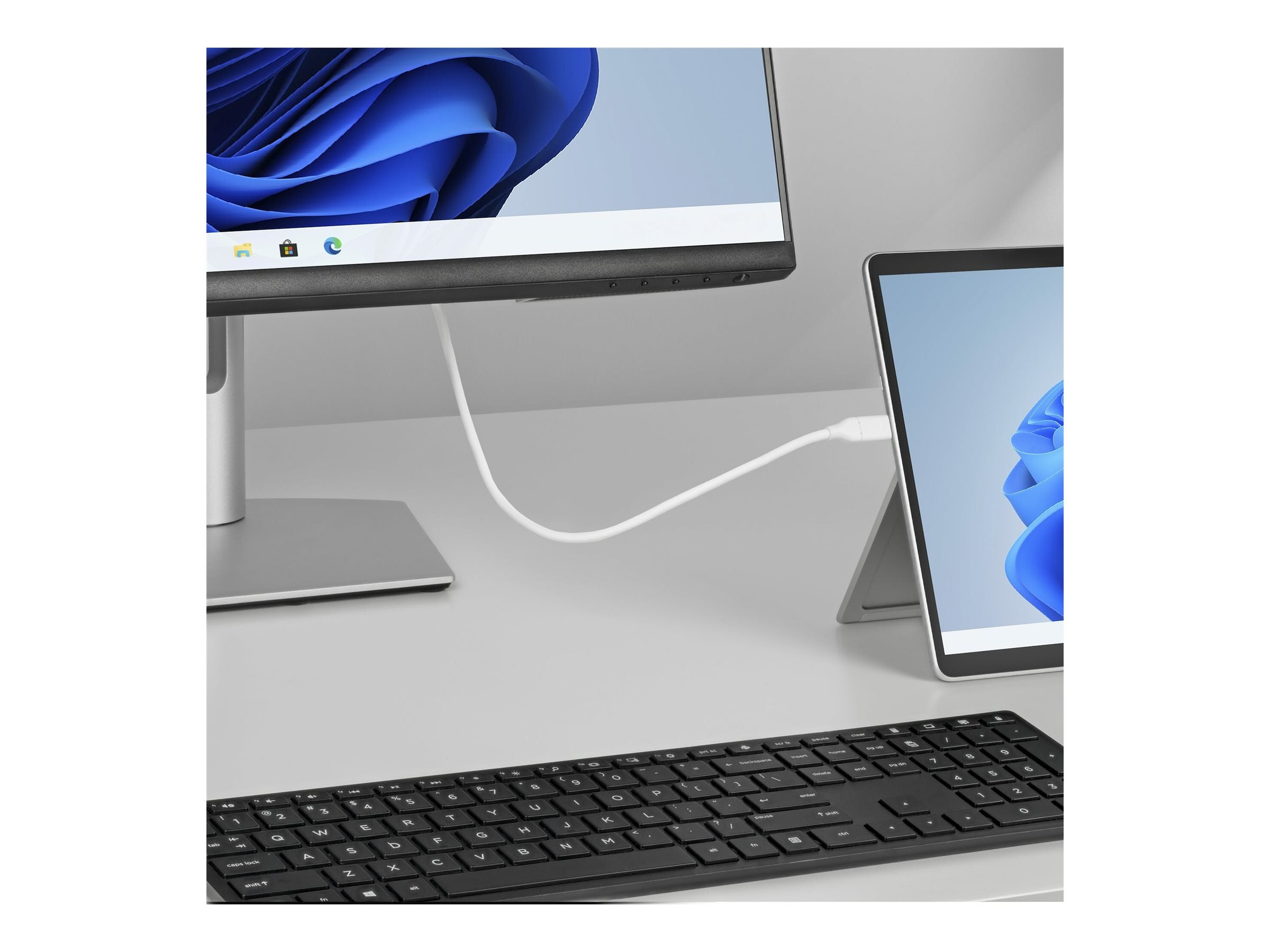 STARTECH.COM 2m USB-C auf DisplayPort 1.2 Kabel/Adapter Bidirektional 4K 60Hz Thunderbolt/USB Typ-C zu DP Adapterkabel