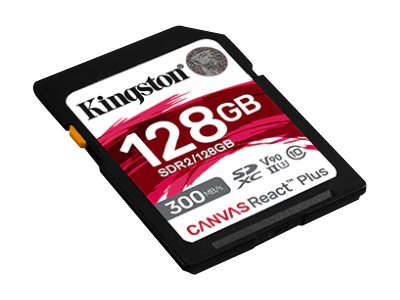 KINGSTON 128GB Canvas React Plus SDXC UHS-II Verpackung