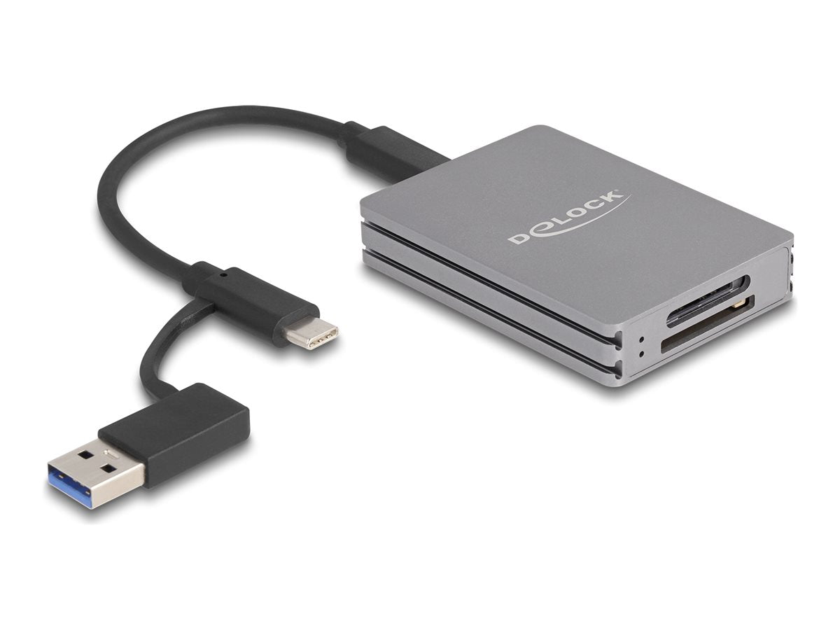 DELOCK USB Type-C Card Reader Vorderansicht