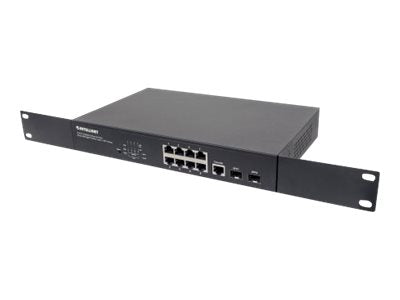 INTELLINET 8-Port Gigabit Ethernet PoE+ Switch Verpackung