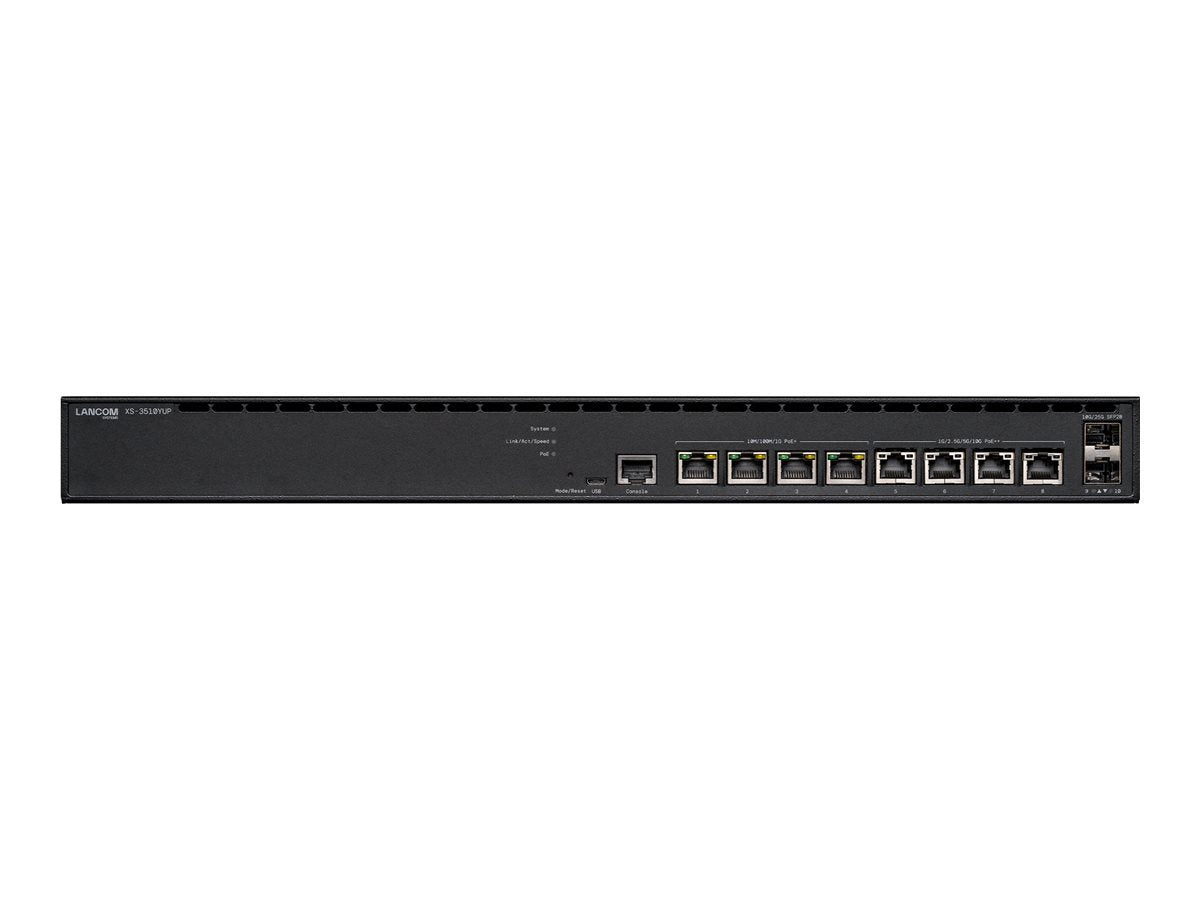 LANCOM XS-3510YUP Managed L3-Lite Switch Vorderansicht