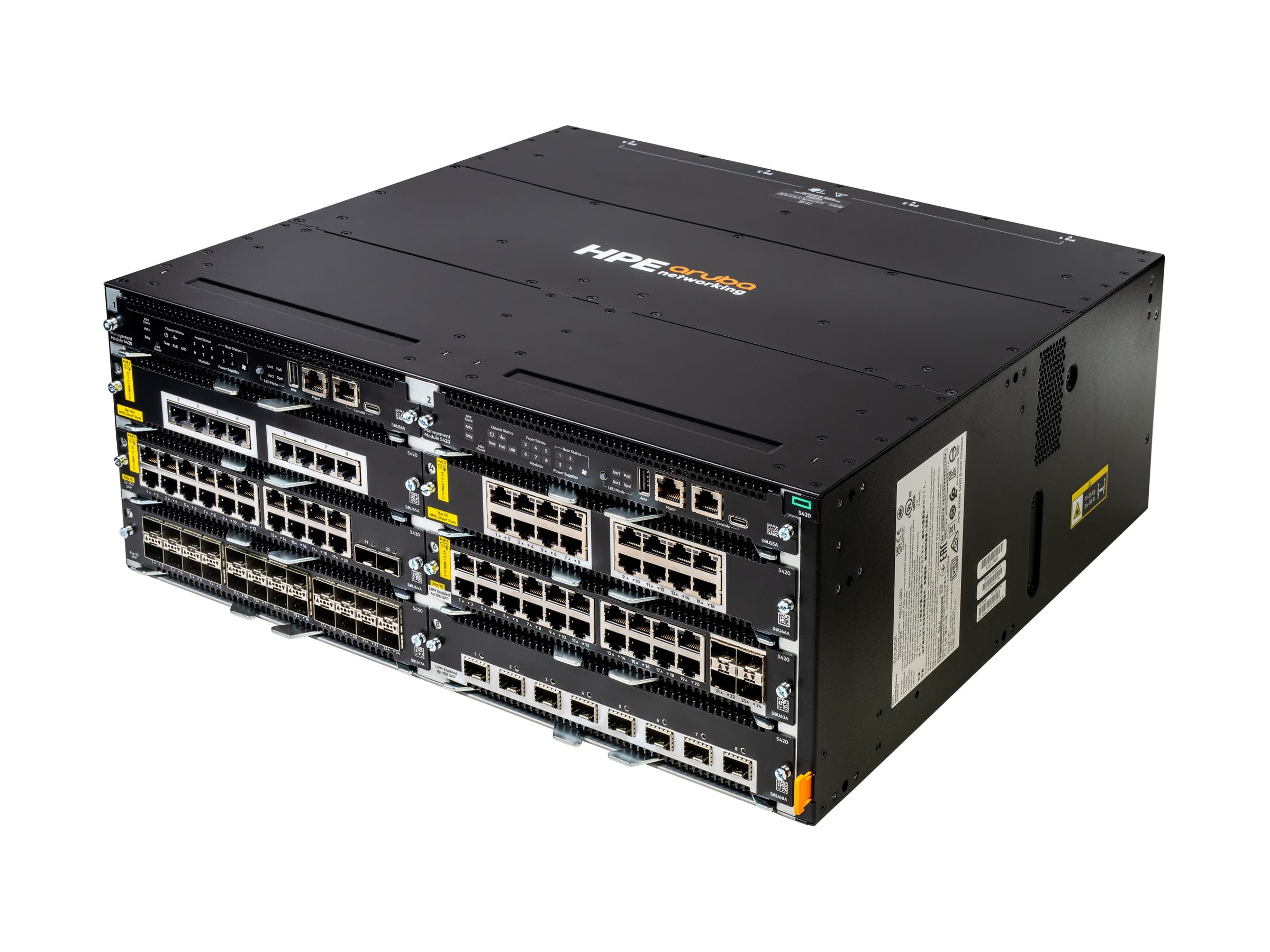 HPE Aruba Networking CX 5420 6-slot Switch