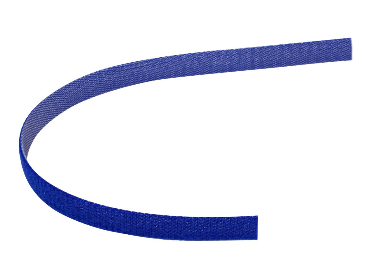 VALUE Klettband auf Rolle 10mm blau 25m - Vorderansicht