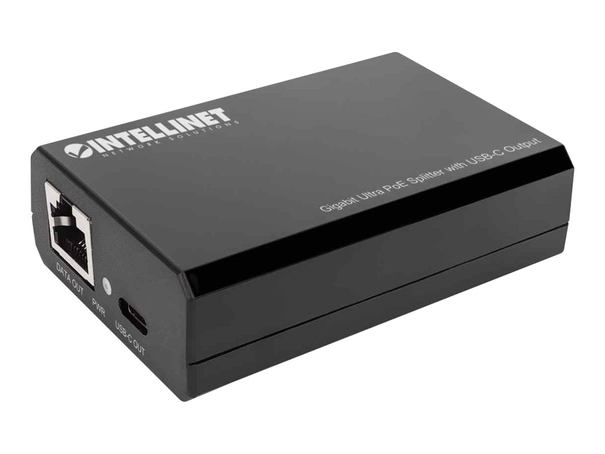 INTELLINET Gigabit Ultra PoE-Splitter Anschlussansicht