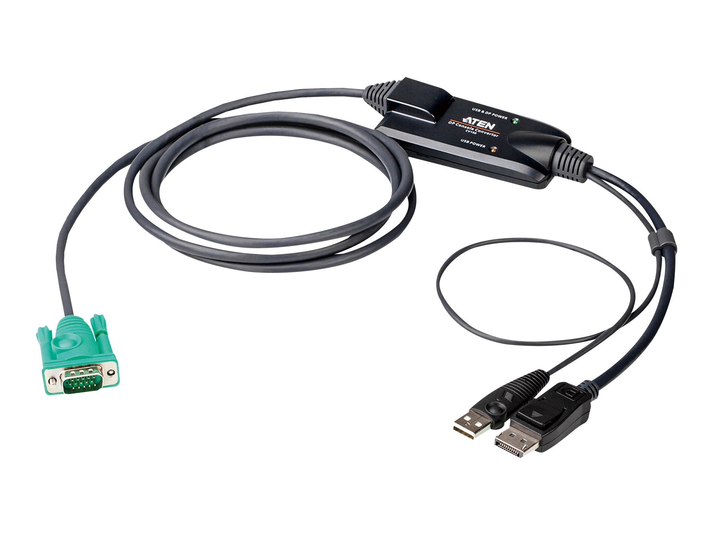 ATEN CV190 DisplayPort Konsolenkonverter Vorderansicht
