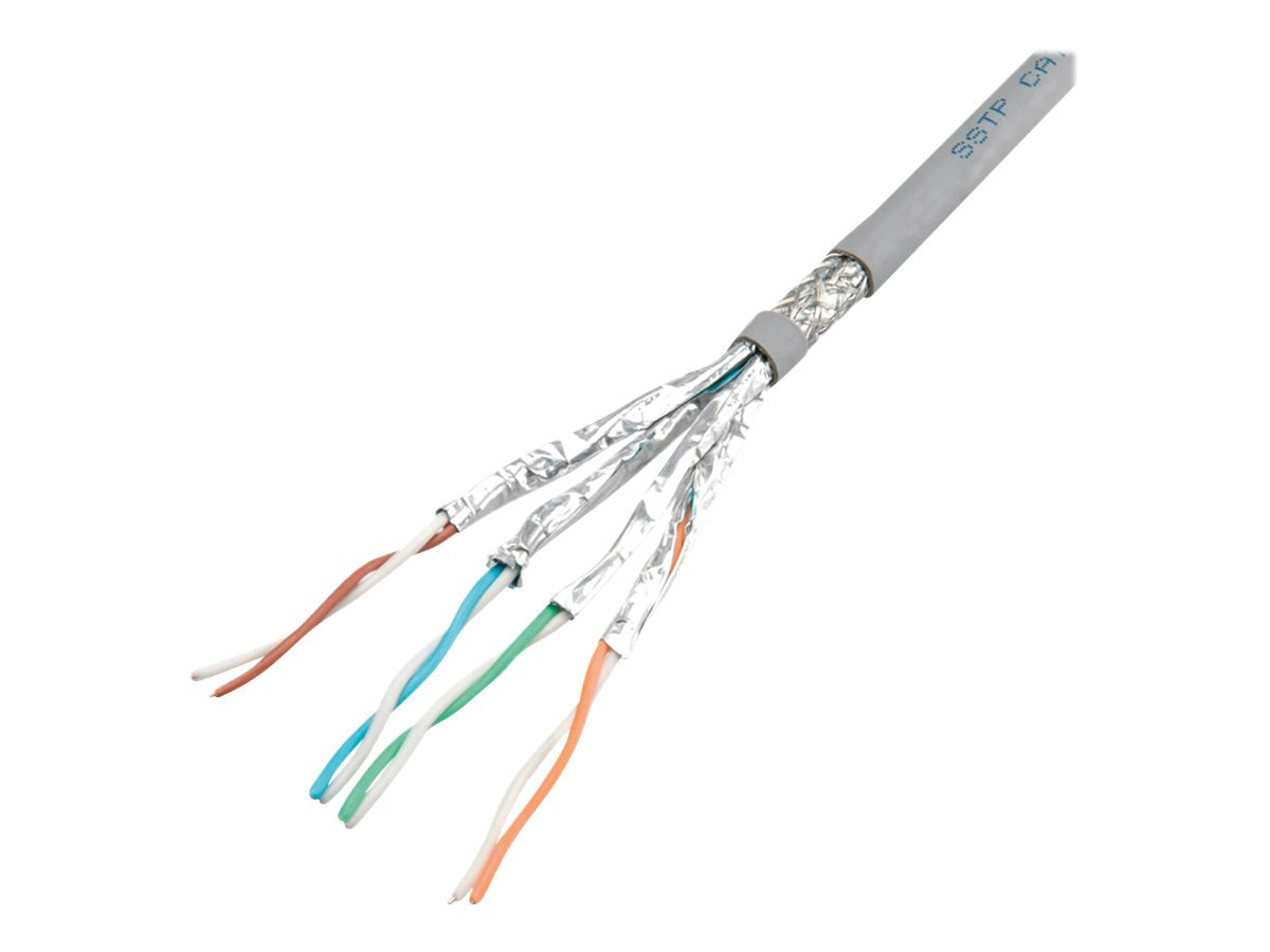 ROLINE S/FTP-PiMF-Kabel Kat.7 Class F 300m Vorderansicht