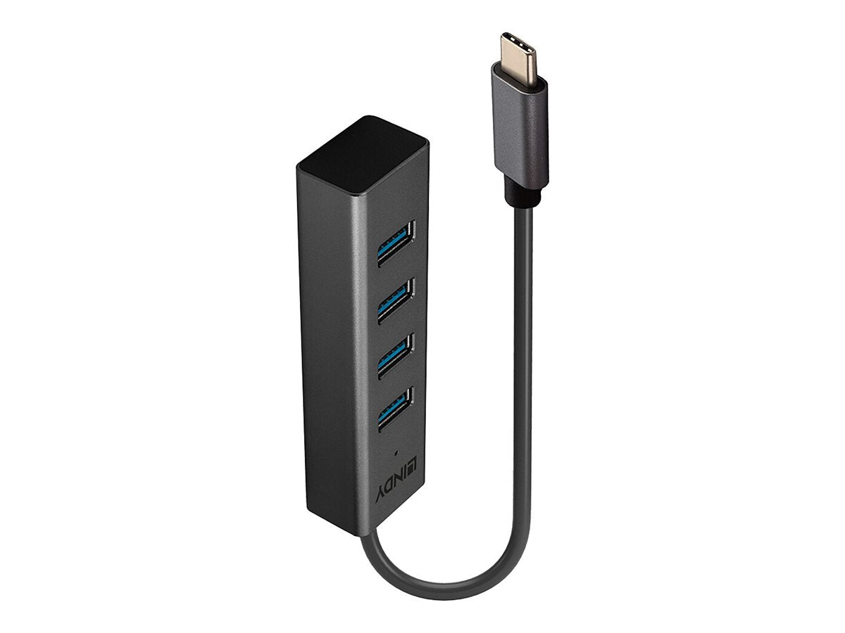 LINDY 4 Port USB 3.2 Typ C Hub - Detailansicht